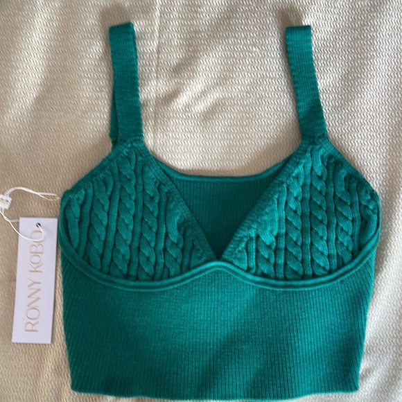 Ronny kobo knit top size Small - Picture 2 of 6